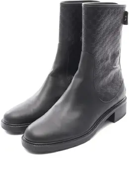 Gucci Pre-Owned: Чёрные ботинки 