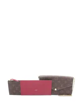 Louis Vuitton Pre-Owned: Коричневый кошелёк 