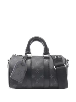 Louis Vuitton Pre-Owned: Чёрная сумка 