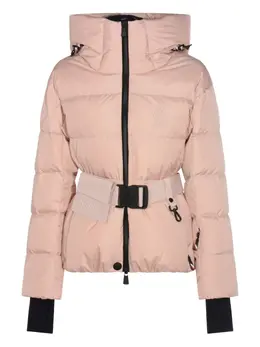 Moncler Grenoble: Розовая куртка 