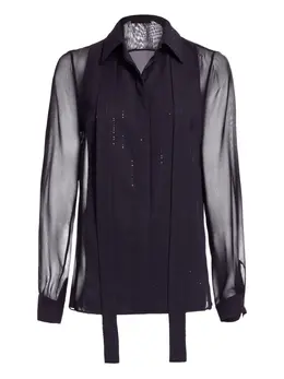 Elie Saab: Шёлковая рубашка 