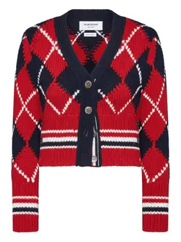 Thom Browne: Кардиган с v-образным вырезом 