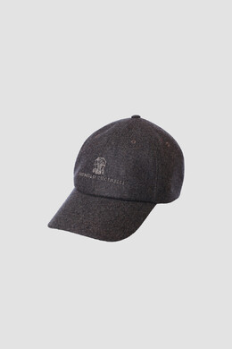 Brunello Cucinelli: Тёмная кепка 