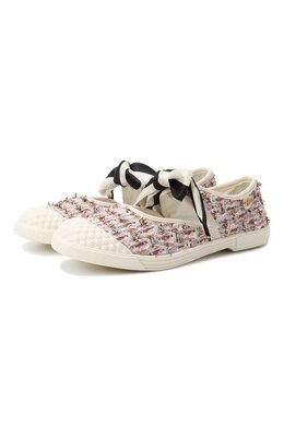 Valentino: Бежевые кеды 