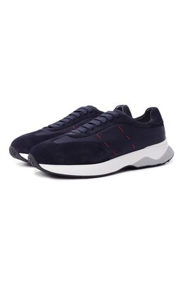 Kiton: Синие кроссовки 
