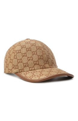Gucci: Бежевая кепка 