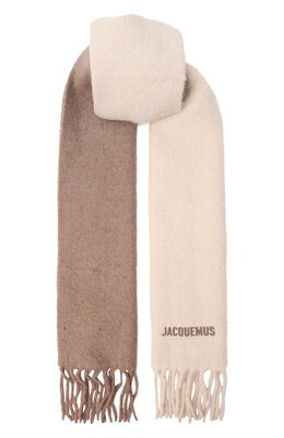 Jacquemus: Бежевый шарф 