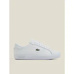 LACOSTE: Белые кеды 
