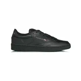 Reebok: Чёрные кеды  Club C 85