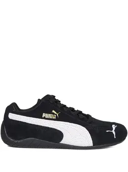 PUMA: Чёрные кроссовки 