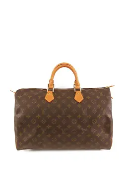 Louis Vuitton Pre-Owned: Коричневая сумка 