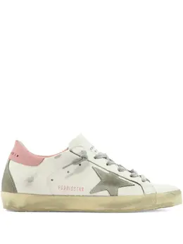 Golden Goose: Бежевые кроссовки  Super Star