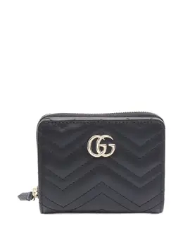 Gucci Pre-Owned: Чёрный кошелёк 