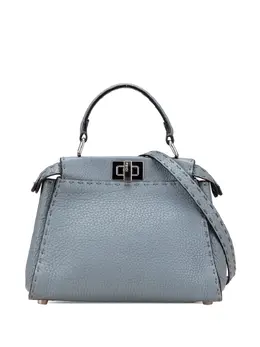 Fendi Pre-Owned: Голубая сумка 