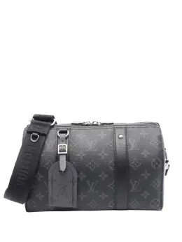 Louis Vuitton Pre-Owned: Чёрная сумка через плечо 