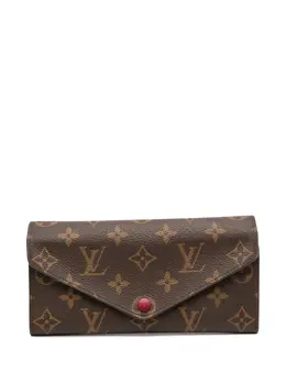 Louis Vuitton Pre-Owned: Коричневый кошелёк 