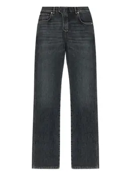Balmain: Тёмные джинсы 