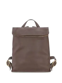 Longchamp: Коричневый рюкзак  Le Foulonné