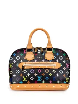Louis Vuitton Pre-Owned: Чёрная сумка 