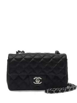 CHANEL Pre-Owned: Чёрная сумка 