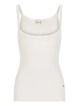 Chloé: Трикотажная майка 