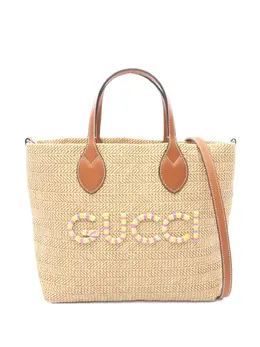 Gucci Pre-Owned: Бежевая сумка 