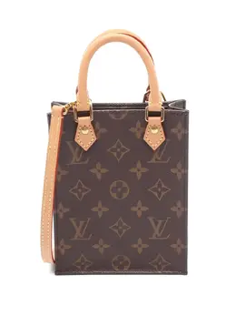 Louis Vuitton Pre-Owned: Коричневая сумка-шоппер 