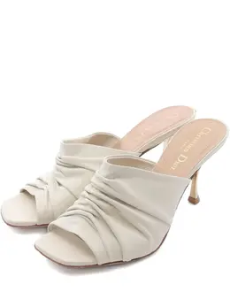 Christian Dior Pre-Owned: Белые босоножки 