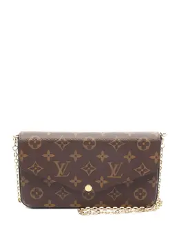 Louis Vuitton Pre-Owned: Коричневая сумка 