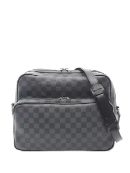 Louis Vuitton Pre-Owned: Чёрная сумка 