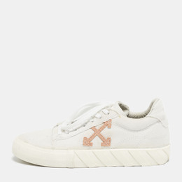 Off-White: Белые кроссовки 