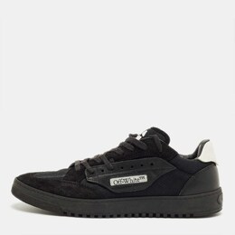 Off-White: Чёрные кроссовки  Vulcanized