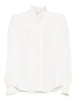 Chloé: Жаккардовая блуза 