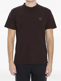 Stone Island: Коричневая футболка  Ghost