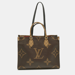 Louis Vuitton: Коричневая сумка 