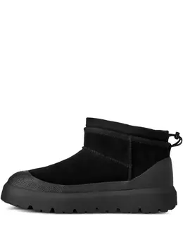 UGG: Чёрные ботинки  Ultra Mini