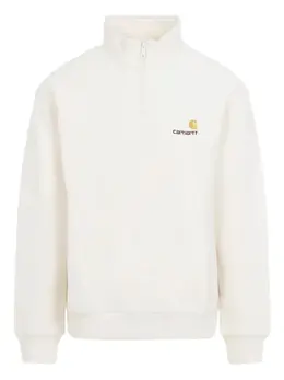 Carhartt WIP: Белый свитшот  American