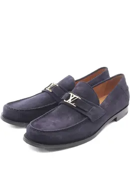 Louis Vuitton Pre-Owned: Синие туфли 
