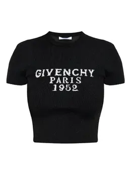 Givenchy: Чёрная футболка 