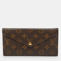 Louis Vuitton: Коричневый кошелёк 