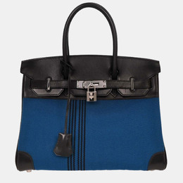 Hermes: Голубая сумка  Birkin 30