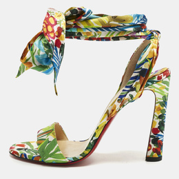 Christian Louboutin: Многоцветные сандалии 