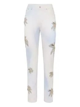 Philipp Plein: Светлые джинсы 