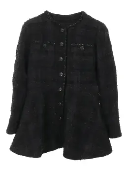 CHANEL Pre-Owned: Твидовая куртка 