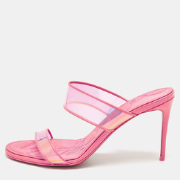 Christian Louboutin: Розовые сандалии 