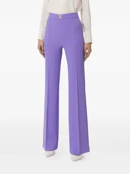 Elisabetta Franchi: Фиолетовые брюки 