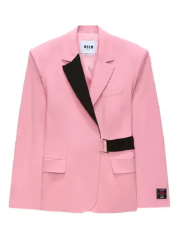 MSGM: Розовый жакет 