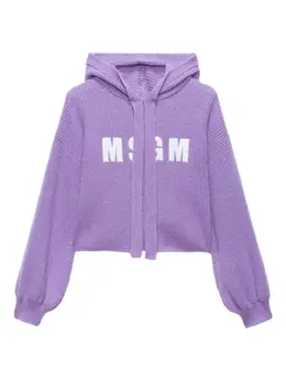 MSGM: Толстовка с капюшоном 