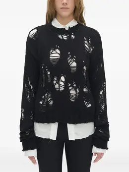 Ann Demeulemeester: Трикотажный свитер 