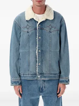 Levi's: Голубая куртка  Trucker